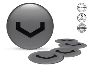 Vossen Raddekal Marke Premium-Dome-Labels